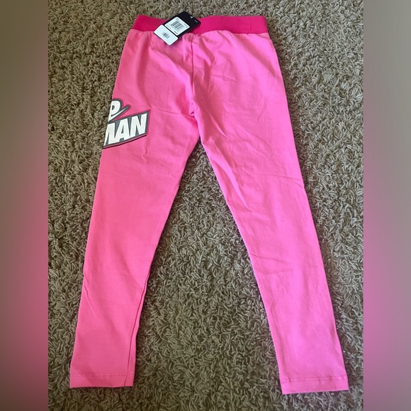 *NEW GIRLS Air Jordan JUMPMAN X NIKE LEGGINGS Pink Swoosh Medium 10-12 pinksicle - Picture 7 of 15